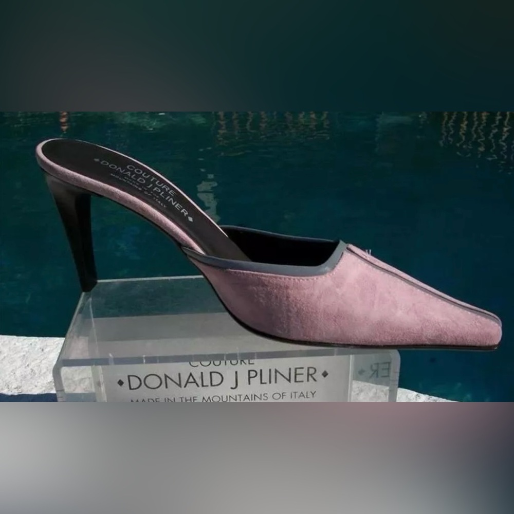 Donald J. Pliner Couture “Lucky” Reflective Mules